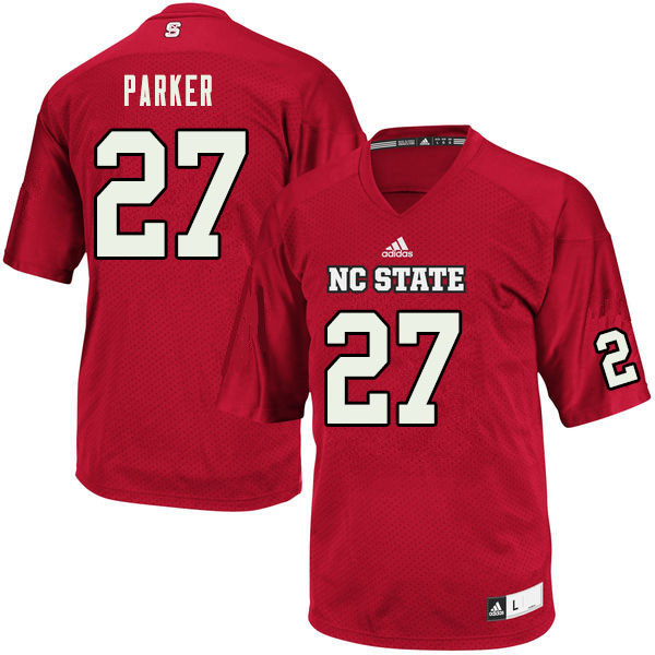 Men #27 Jayland Parker NC State Wolfpack College Football Jerseys Sale-Red